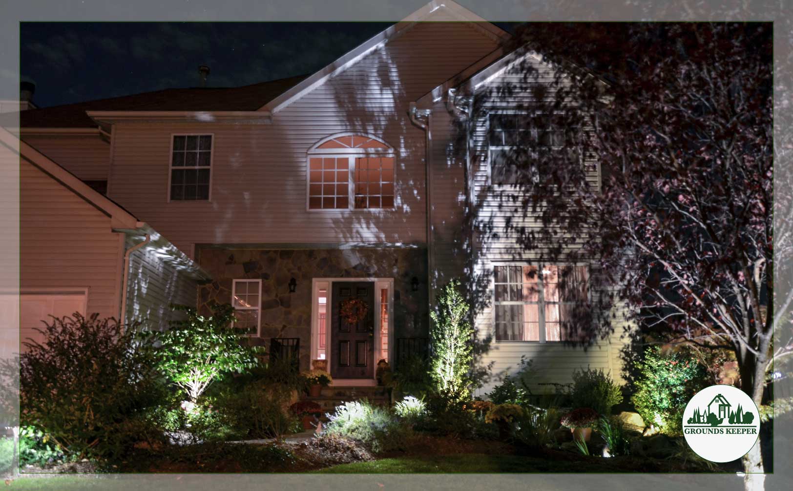 house wash lighting