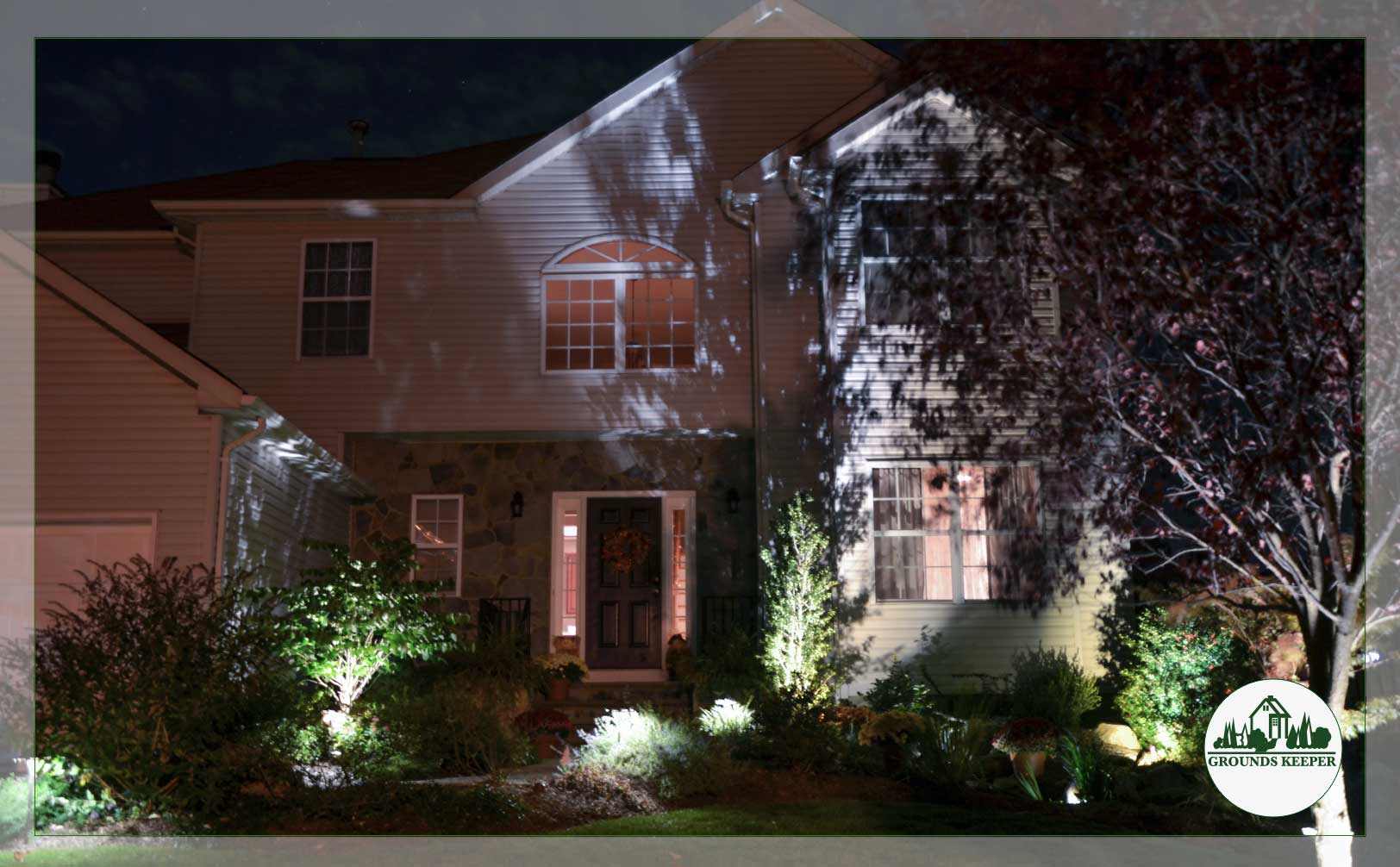outdoor lighting house wash