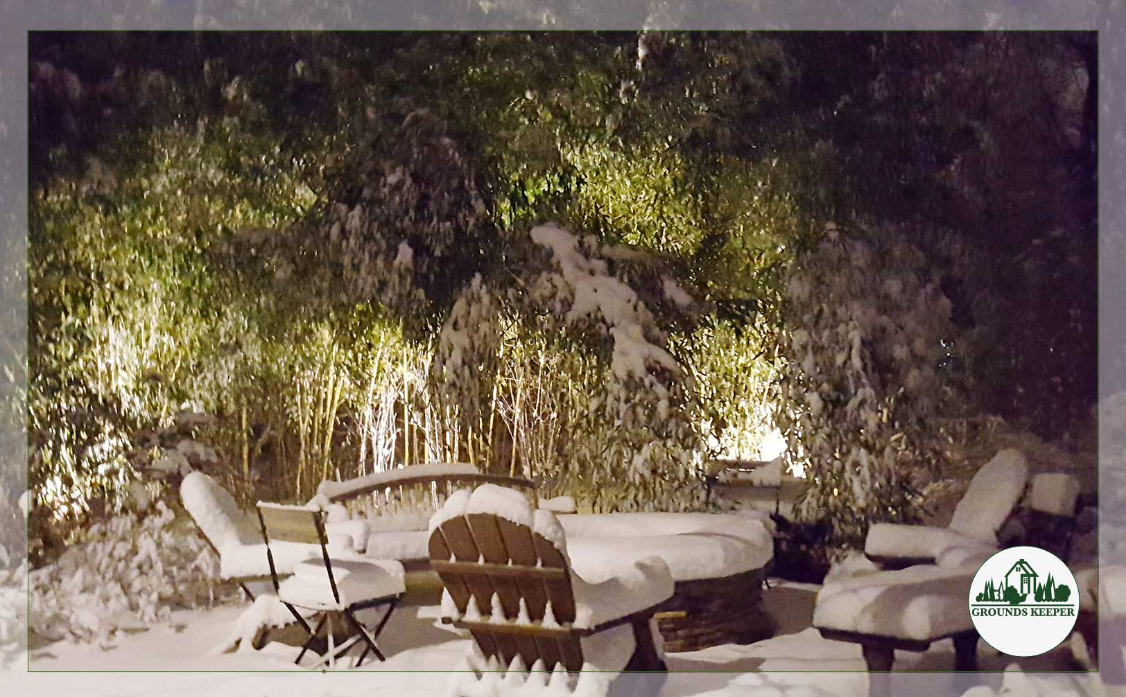 winter snow fire feature