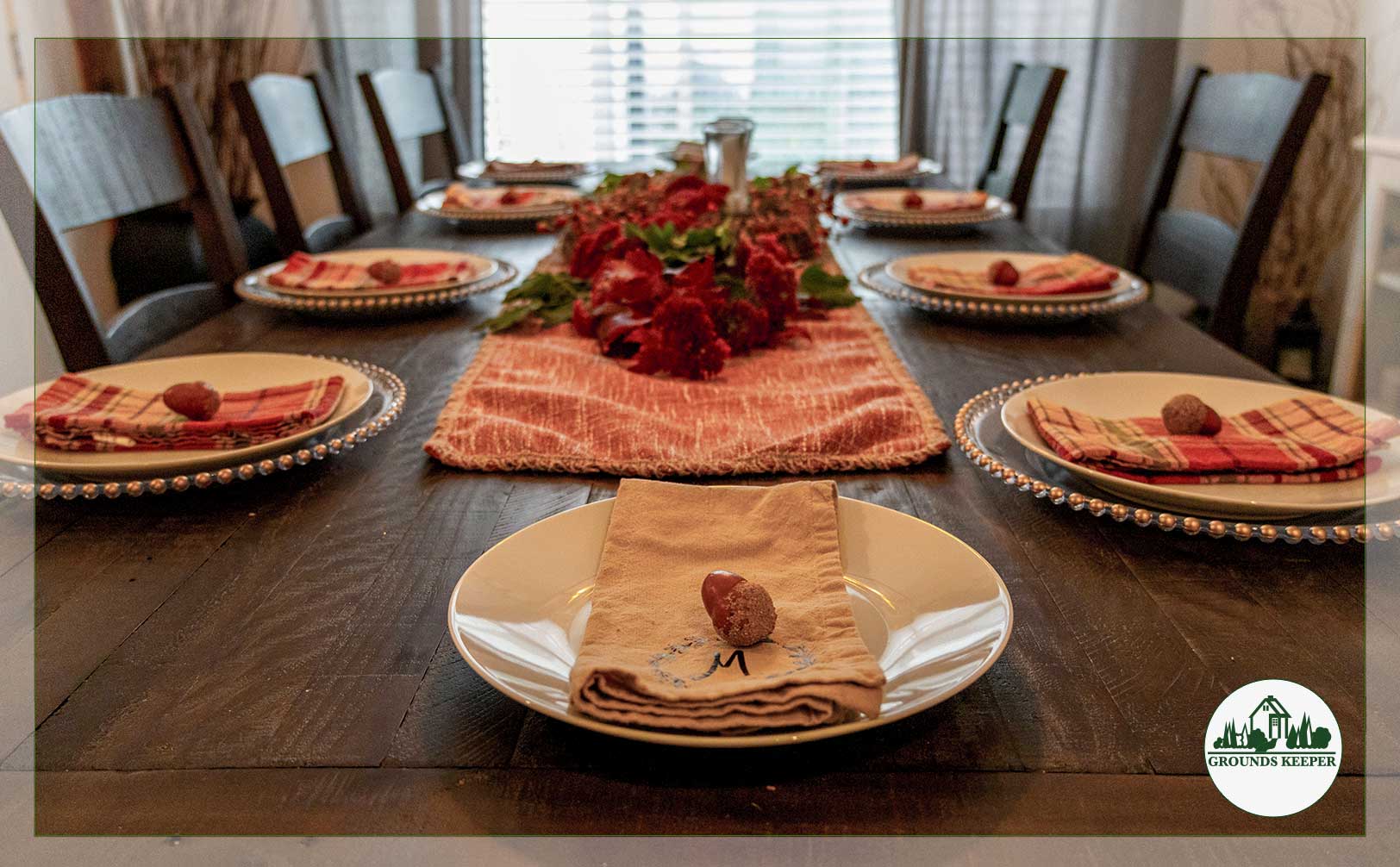 thanksgiving tablescape natural decor 