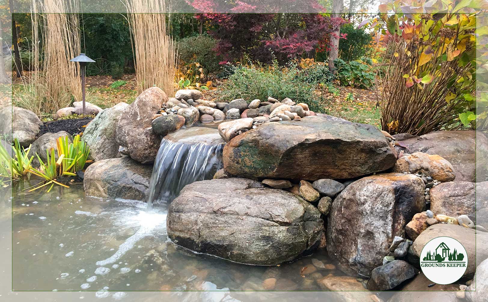 pond in autumn 