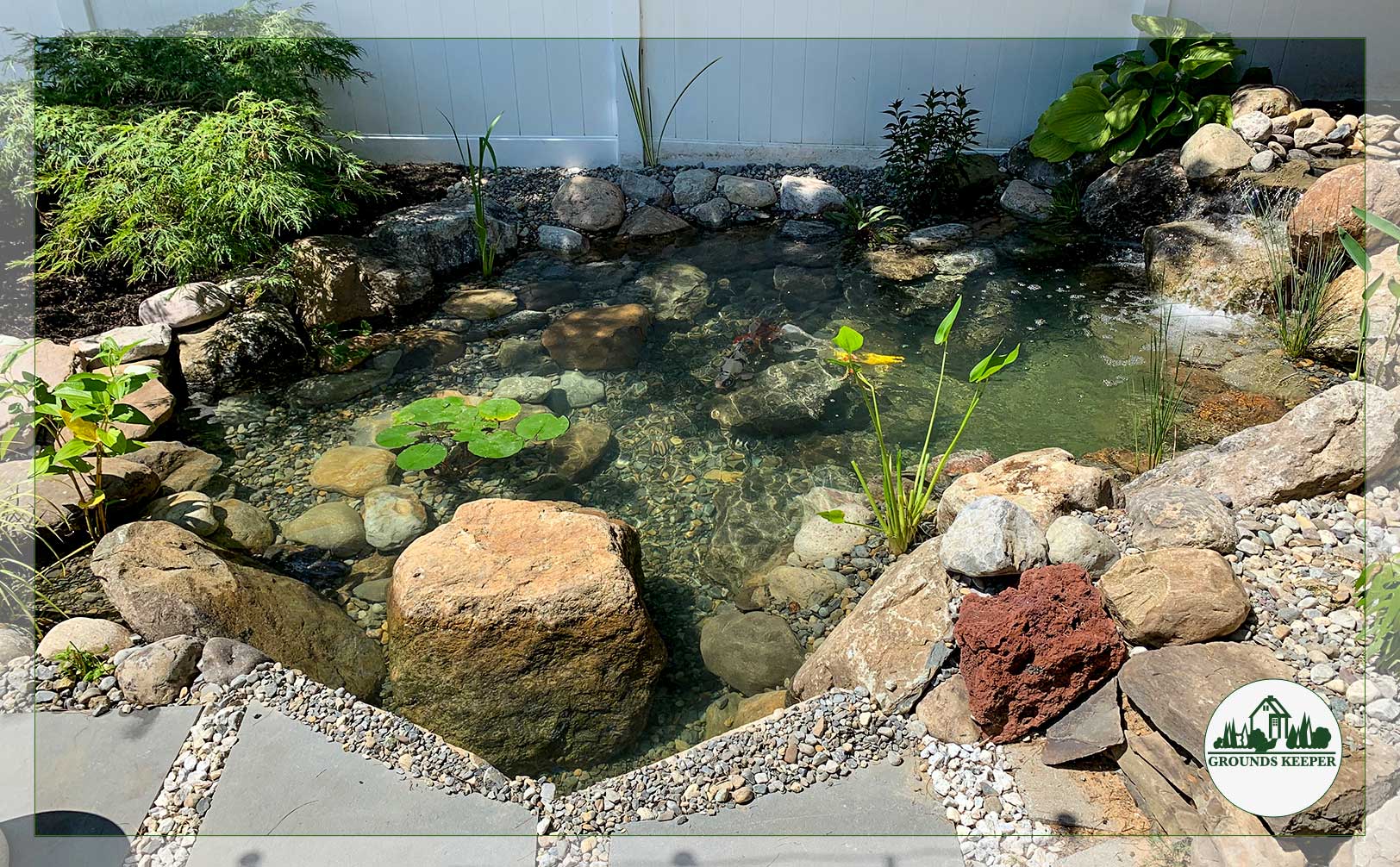 small pond